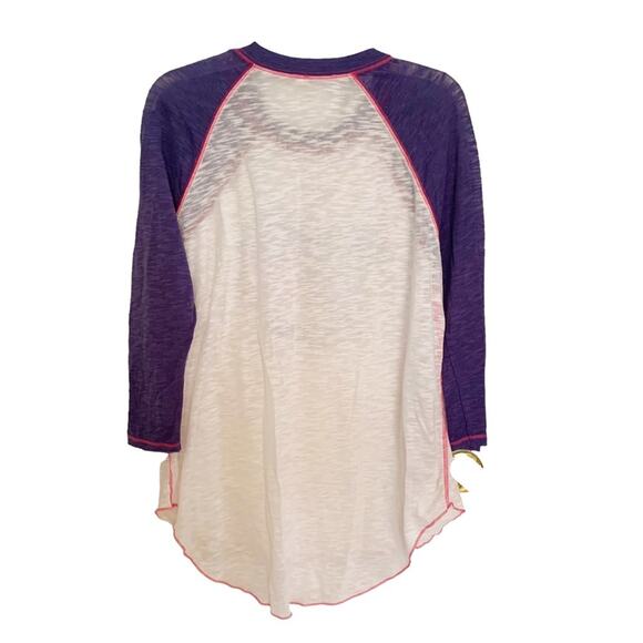Free People The Hills Burnout Baseball Tee - Picture 4 of 7